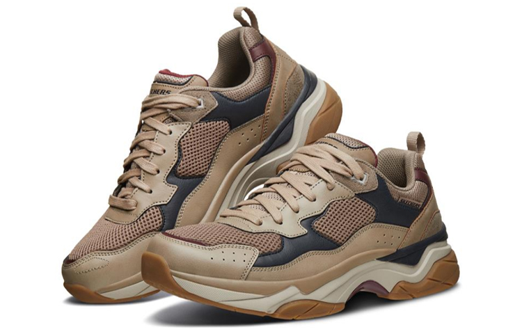 Lookbook Scarpe da Corsa Skechers Staxed Marrone/Castagno 66089-TPE