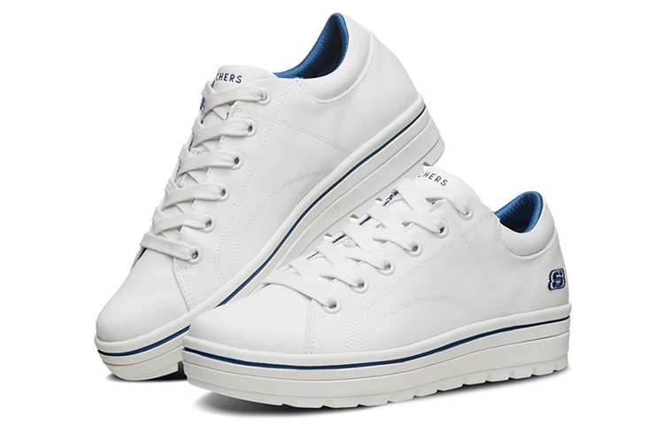 Lookbook Skechers Street Cleats 2 'Blanco' 52481-WHT