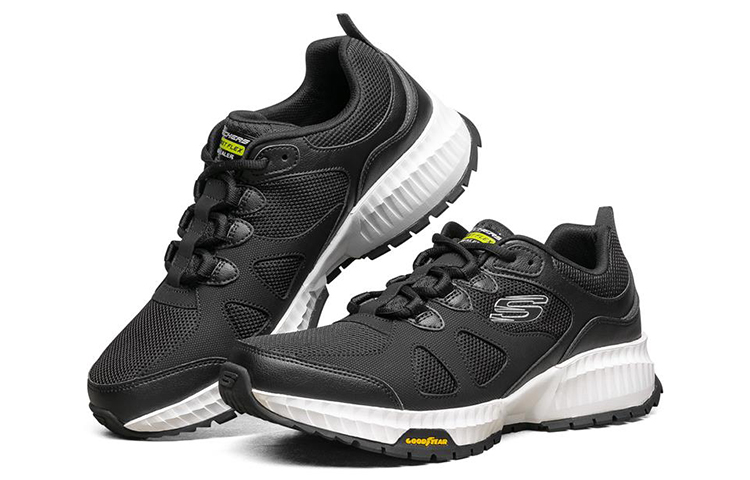 Lookbook Skechers 街頭Flex 低筒運動鞋 黑