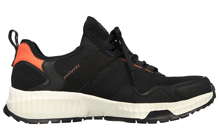 Order Skechers Street Flex 低筒 慢跑鞋 男款 黑橙