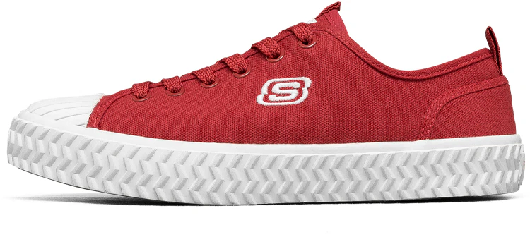 skechers-street-trax-red-canvas-low-155126-red