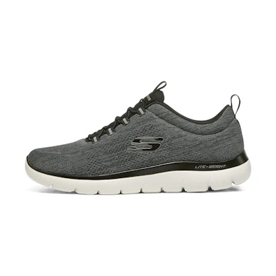 Skechers Summits Louvin Black White 'Grey'
