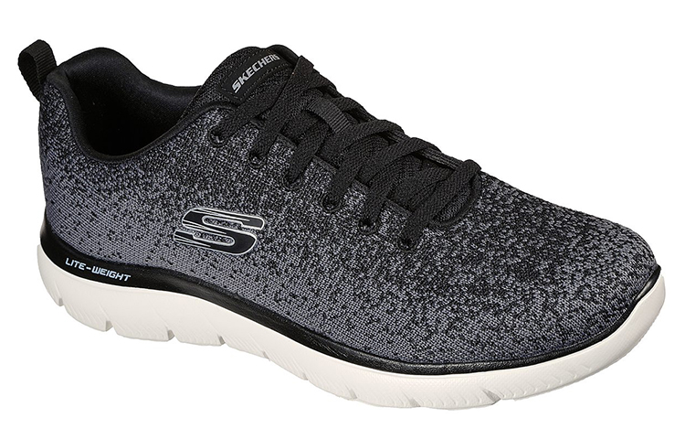 Lookbook Skechers Summits ''Nero Bianco'' 232295-BKW