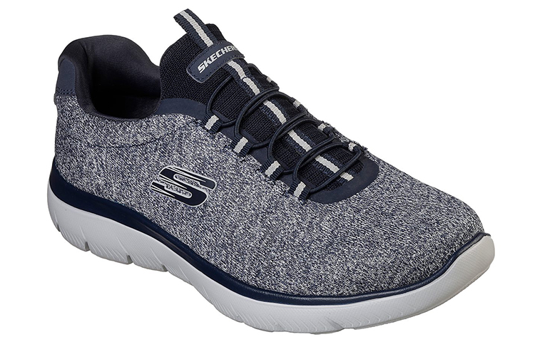 Lookbook Skechers Summits 'Forton Grey Blue' 52813-NVY