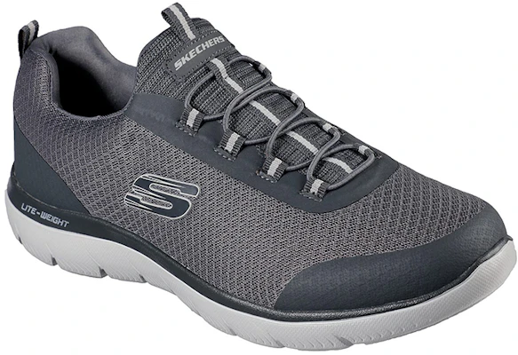 Skechers Summits 'Repinski 灰色减震跑鞋' 232060-CHAR Lookbook Skechers Summits 'Repinski 灰色减震跑鞋' 232060-CHAR
