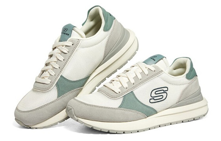 Lookbook Skechers Sunny Dale ''Bianco Beige Verde'' 210437-MLT