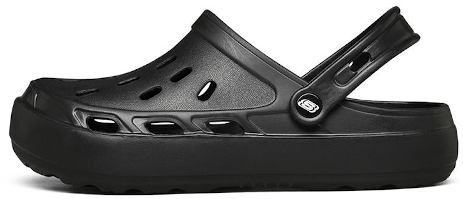 Skechers Swifters 簡約舒適運動拖鞋 純黑色 Buy Skechers Swifters 簡約舒適運動拖鞋 純黑色