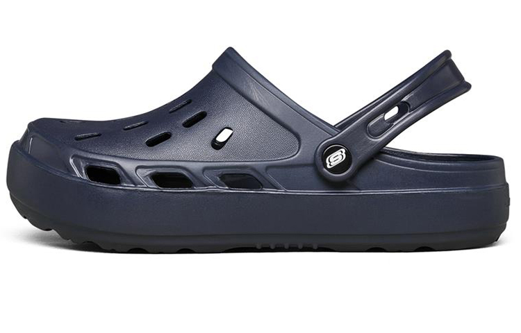 Buy スケッチャーズ スウィフターズ ネイビーブルー スリッパ 243041-NVY 243041-NVY