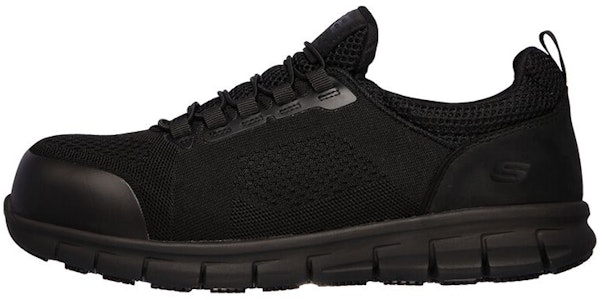 Skechers Synergy-Omat Alloy Toe 'Hitam' 200013-BLK Buy Skechers Synergy-Omat Alloy Toe 'Hitam' 200013-BLK