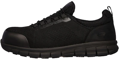 Skechers Synergy-Omat Alloy Toe 'Black' 200013-BLK Skechers Synergy-Omat Alloy Toe 'Black' 200013-BLK