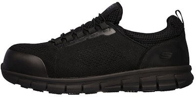 Skechers Synergy-Omat Alloy Toe 'Black' 200013-BLK Skechers Synergy-Omat Alloy Toe 'Black' 200013-BLK