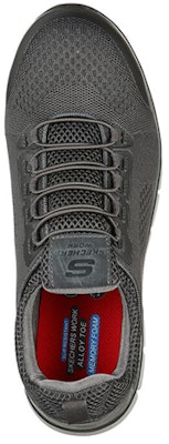 Skechers Synergy-Omat Alloy Toe 'Grey' 200013-CHAR Lookbook Skechers Synergy-Omat Alloy Toe 'Grey' 200013-CHAR