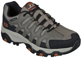 Lookbook Skechers Terrabite 低筒戶外功能鞋 棕黑色