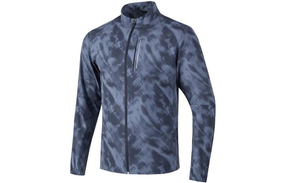 Skechers Textured Full-Print Stand Collar Jacket P223M076