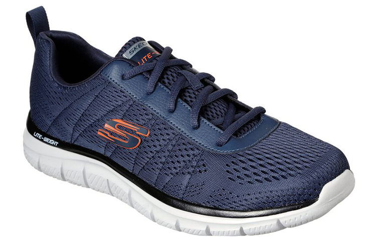 Lookbook Skechers Track-Moulton 'Blue' 232081-NVOR