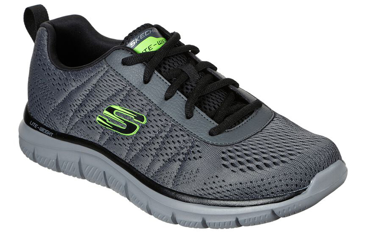 Lookbook Skechers Track-Moulton 'Charcoal Black' 232081-CCBK