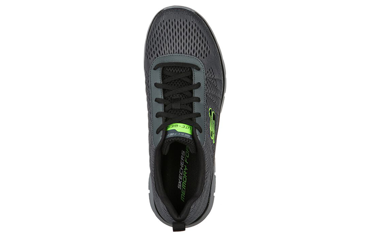 Shop Skechers Track-Moulton 'Charcoal Black' 232081-CCBK