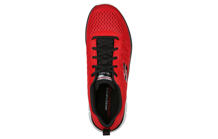 Shop Skechers Track-Moulton 'Red' 232081-RDBK