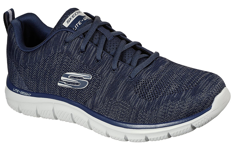Lookbook Skechers Track - Front Runner ''Bleu Marine'' 232298-NVGY