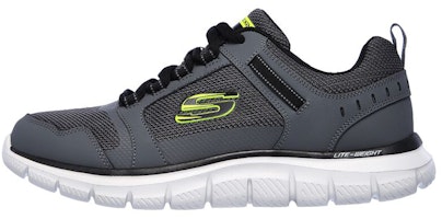 Skechers Track - Knockhill 'Grey Trail' 232001-CCBK Skechers Track - Knockhill 'Grey Trail' 232001-CCBK