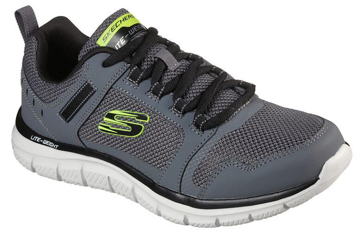 Lookbook Skechers Track - Knockhill 'Grey Trail' 232001-CCBK