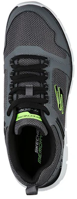 Skechers Track - Knockhill 'Grey Trail' 232001-CCBK Shop Skechers Track - Knockhill 'Grey Trail' 232001-CCBK