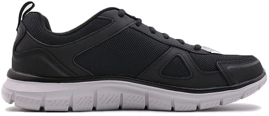 スケッチャーズ トラック ローカット ランニングシューズ (黒) 52631-BKRD Order スケッチャーズ トラック ローカット ランニングシューズ (黒) 52631-BKRD