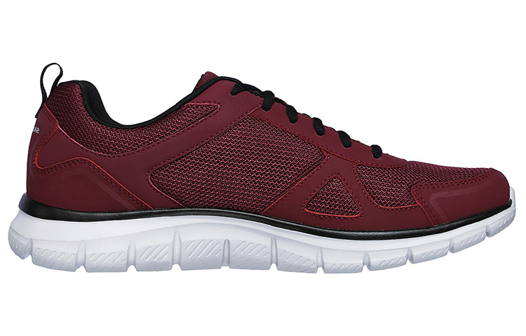 Order Skechers Track ''Zwart Rood Wit'' 52631-BUBK