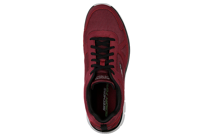 Shop Skechers Track ''Zwart Rood Wit'' 52631-BUBK