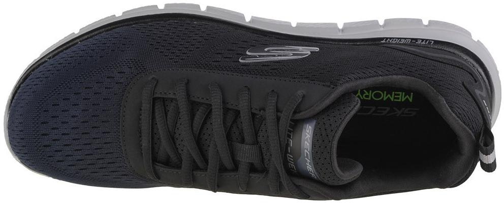 Skechers Track 'Versatile Black' Hitam Versatil 232399-NVBK Lookbook Skechers Track 'Versatile Black' Hitam Versatil 232399-NVBK