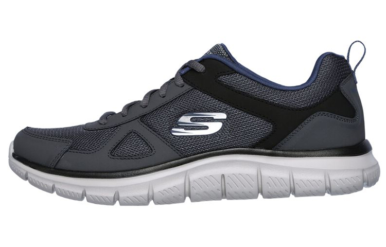 Skechers Track Low-Top Running Shoes Blue/Grey 52631-GYNV