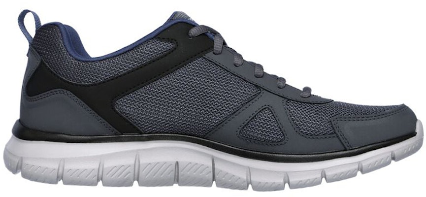 Skechers Track Kasut Lari Low-Top Biru/Kelabu 52631-GYNV Order Skechers Track Kasut Lari Low-Top Biru/Kelabu 52631-GYNV