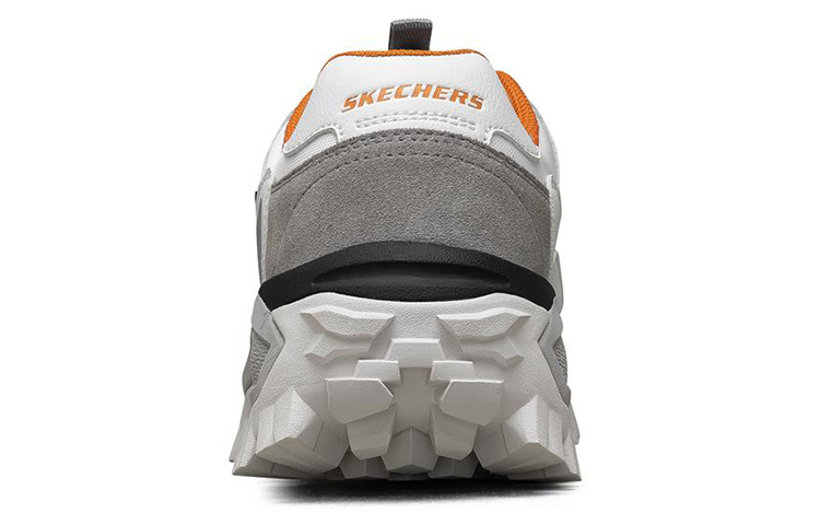 Shop Skechers Trekson Low-Top Plateado/Gris/Marrón 210261-WOR