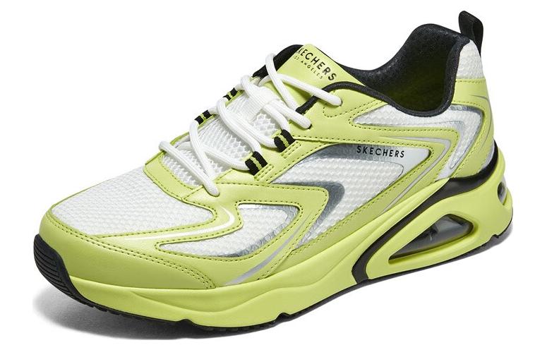 Lookbook Skechers Tres-Air Uno Contempor Airy ''Lime Wit'' 183076-WLM