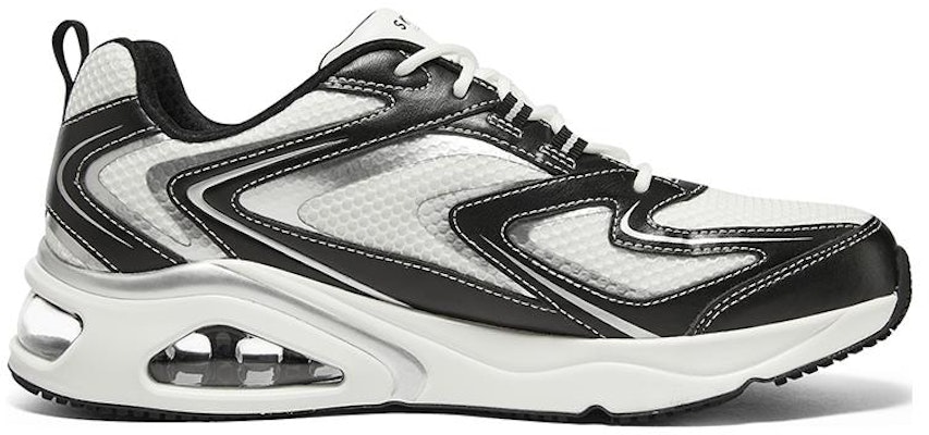 Skechers Tres-Air Vision Airy 'Putih Hitam' 183075-WBK Order Skechers Tres-Air Vision Airy 'Putih Hitam' 183075-WBK