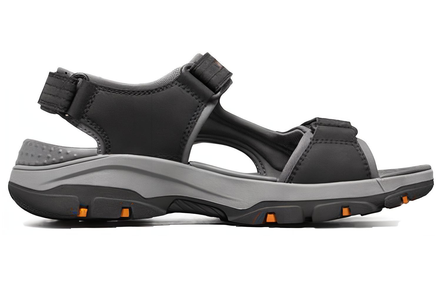 Skechers Tresmen Casual Black Sandals 圖 2