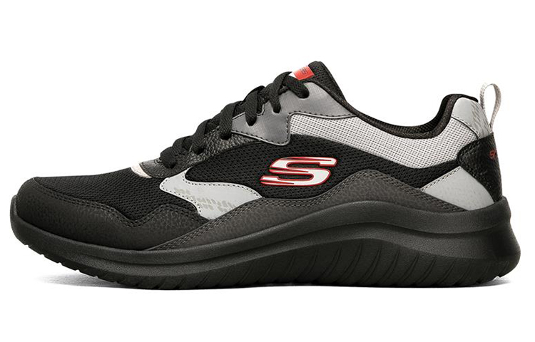 Skechers Ultra Flex 2.0 Low Running Shoes Black/Grey