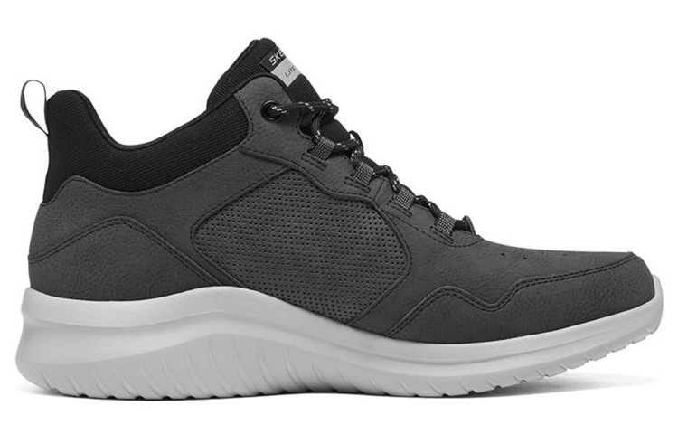 Order Skechers Ultra Flex 2.0 'Hitam Kelabu High-Top' 52780-BLK