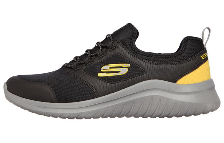 Skechers Ultra Flex 2.0 'Breathable Durable Low-Top Black Grey' 232208-BKYL