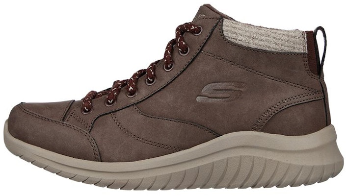 (Women) Skechers Ultra Flex 2.0 'Social Crew - Brown' 167449-BRN Buy (Women) Skechers Ultra Flex 2.0 'Social Crew - Brown' 167449-BRN