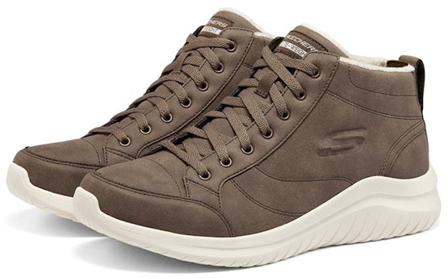 Skechers Ultra Flex 2.0 'Coklat Gelap Putih' 894027-DKTP Lookbook Skechers Ultra Flex 2.0 'Coklat Gelap Putih' 894027-DKTP