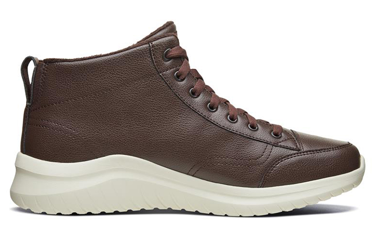 Lookbook Skechers Ultra Flex 2.0 高筒運動休閒鞋 巧克力色