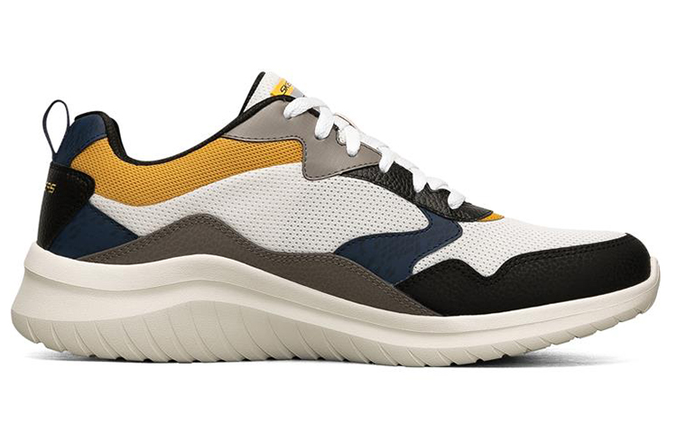 Order Skechers Ultra Flex 2.0 Sepatu Lari Low-Top Hitam/Kuning/Putih 232207-WMLT