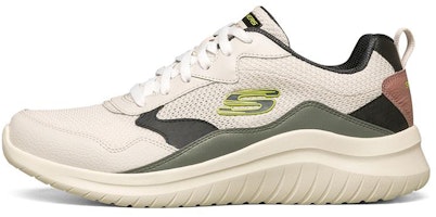 Skechers Ultra Flex 2.0 Low Top Running Shoes White/Green/Black 232272-WMLT Skechers Ultra Flex 2.0 Low Top Running Shoes White/Green/Black 232272-WMLT