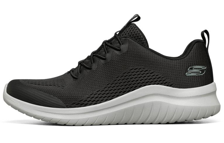 Skechers Ultra Flex 2.0 Running Shoes 'Black And White' 52767-BKGY
