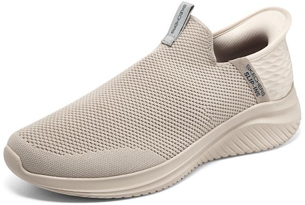 Skechers Ultra Flex 3.0 閃穿鞋 防滑耐磨 低筒 運動休閒鞋 男款 米色 Lookbook Skechers Ultra Flex 3.0 閃穿鞋 防滑耐磨 低筒 運動休閒鞋 男款 米色