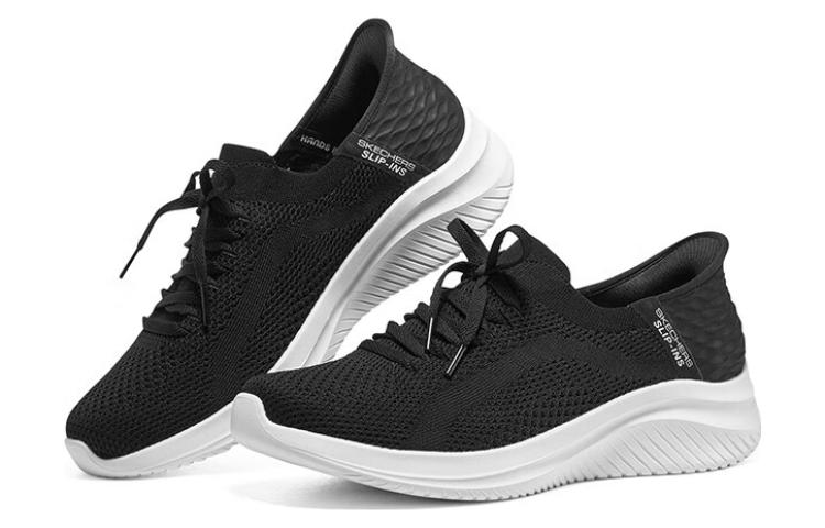 Shop Skechers Ultra Flex 3.0 Shoes 'Black White' 894232-BKW