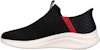 Skechers Ultra Flex 3.0 Slip-On 'Hitam Merah' 232451-BKRD