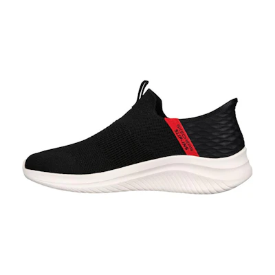 Skechers Ultra Flex 3.0 Slip-On 'Black Red'