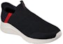 Lookbook Skechers Ultra Flex 3.0 Slip-On 'Hitam Merah' 232451-BKRD